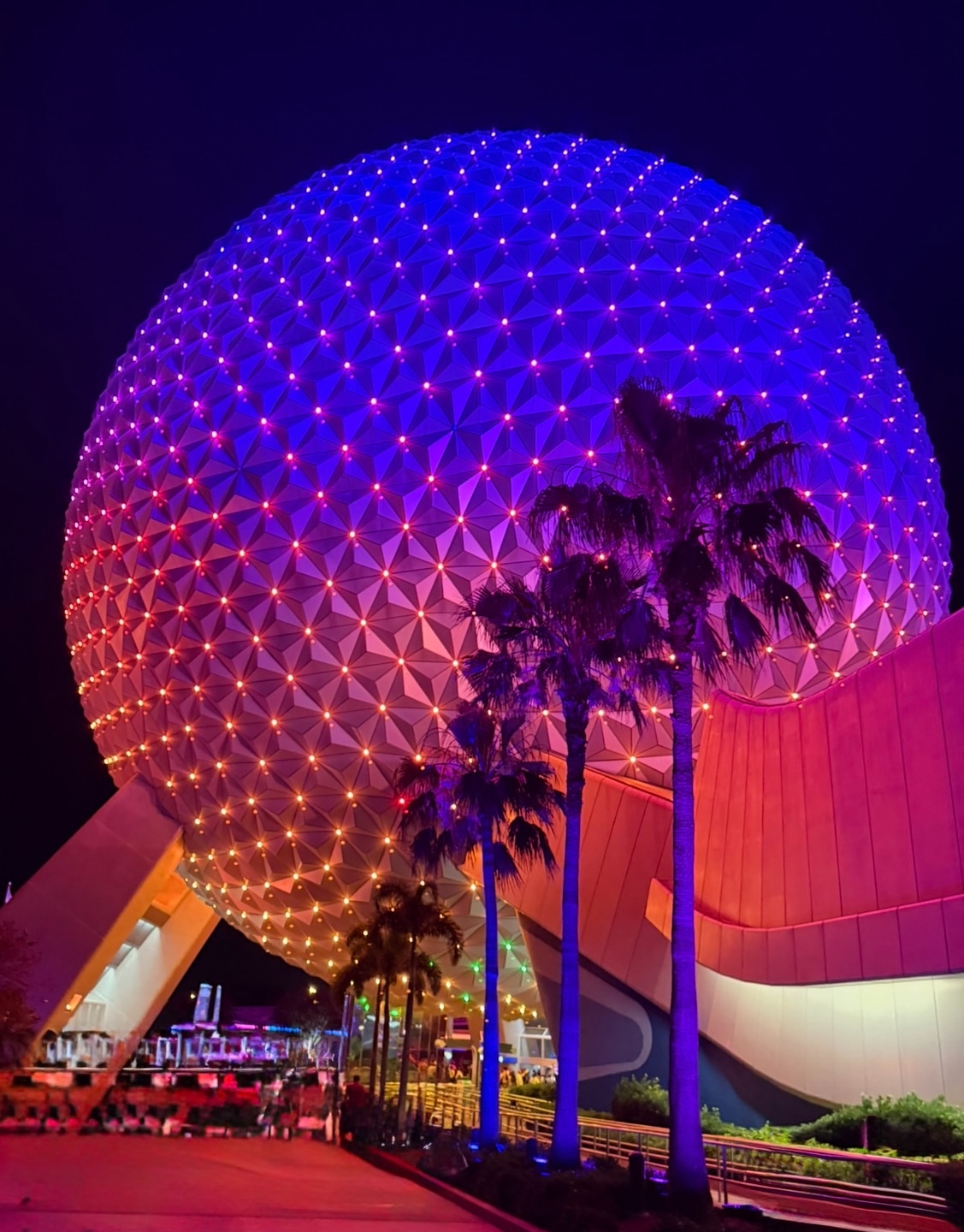EPCOT Evening Spaceship Earth